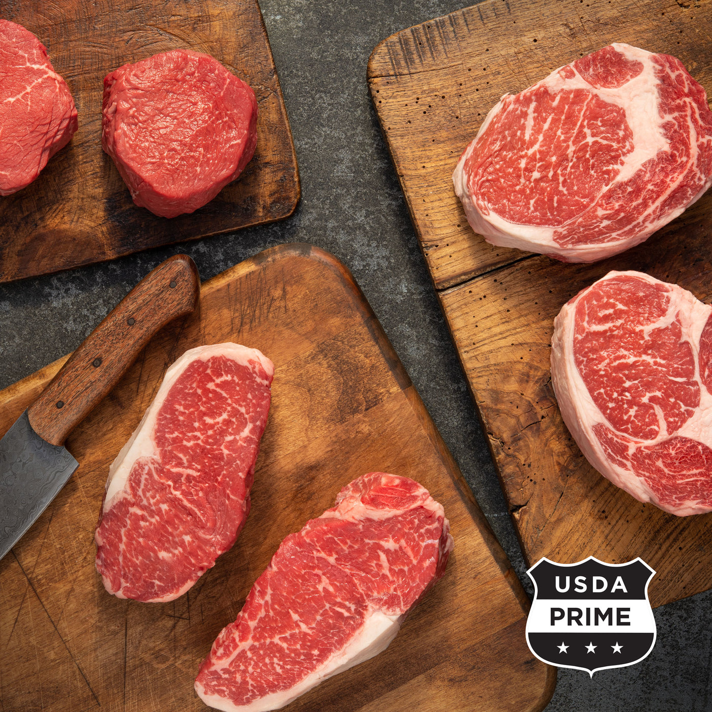 USDA Prime Family Steak Pack
