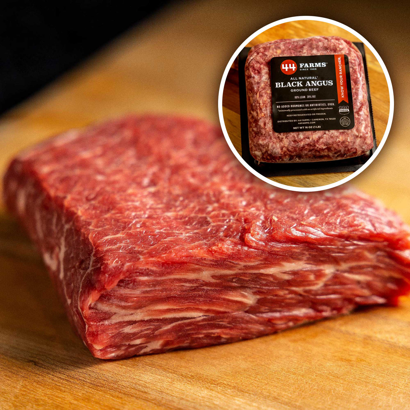 Ground Beef and Bavette Steak Bundle